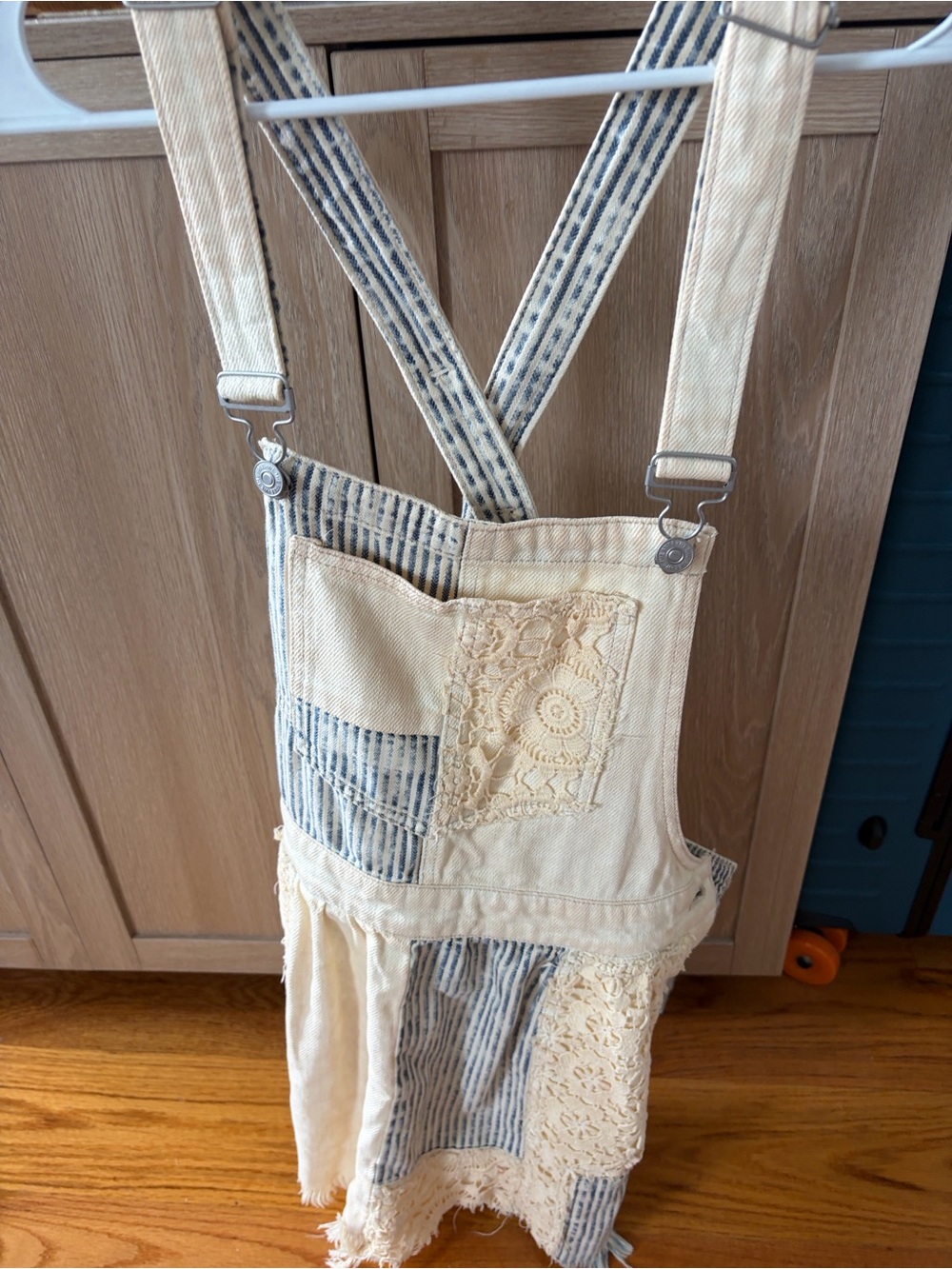 Free People Patchwork Overalls - Picture 6 of 6